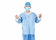 Hastane Üniforma Tıbbi Ovma Takımları Rahat Nefes Alabilir Tek Kullanımlık Ceket