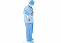 Hastane Üniforma Tıbbi Ovma Takımları Rahat Nefes Alabilir Tek Kullanımlık Ceket