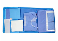 Laparoskopi Prosedür Paketi SMS Kumaş Steril Yeşil Cerrahi Paket Temel Laminasyon Hasta Tek Kullanımlık Cerrahi Paket