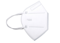 5Ply Medical N95 Maske Beyaz Tek Kullanımlık Yüz Koruyucu Nefes Alabilir