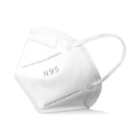 5Ply Medical N95 Maske Beyaz Tek Kullanımlık Yüz Koruyucu Nefes Alabilir