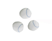 Steril Tıbbi Pamuklu Gazlı Bez Topu, X-Ray İpliği ile Tek Kullanımlık Fıstık topu %100 pamuk çok boyutlu mavi iplik ameliyatı