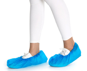 Kaymaz Tek Kullanımlık Ayakkabı Koruyucu renk Mavi pembe Hastane Kliniği boyutu için Nonwoven Kumaş özelleştirilmiş