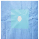 Tek kullanımlık cerrahi anjiyografi örtüsü EOS steril renk mavi özelleştirilmiş boyut