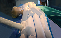 Yetişkin Hasta İçin Cerrahi Isıtma Battaniyesi Tıbbi Üst Vücut 75 * 220cm