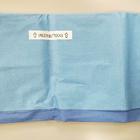 CE/ISO SMS Hastane Tek Kullanımlık Anjiyografi Örtüsü Cerrahi Örtü Steril