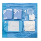 Tek kullanımlık tıbbi cerrahi ambalajlar ve dokunulmamış kumaşlar