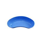Plastik Tek Kullanımlık Böbrek Tabağı Mavi 700cc Tuvalet Lavabosu PP