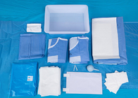 Nonwoven Kumaş Tek Kullanımlık Steril Cerrahi C Bölüm Paketi Sezaryen Örtüsü OEM Hizmeti