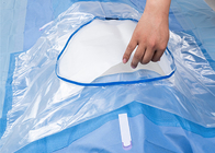 Nonwoven Kumaş Tek Kullanımlık Steril Cerrahi C Bölüm Paketi Sezaryen Örtüsü OEM Hizmeti
