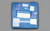 Hastane Kullanımı Tek Kullanımlık Cerrahi Kardiyovasküler Örtü Paketi / Kiti Sterilize SMMS