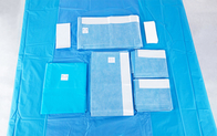 Sterilize Cerrahi Nonwoven Üniversal Paketler Tıbbi Tek Kullanımlık Kitler