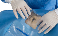 CE ISO ile Cerrahi Oftalmik Göz Örtüsü Paketi Tıbbi Sarf Malzemeleri Tek Kullanımlık Steril