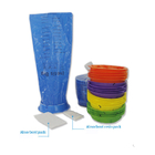 Kusturmak için Emesis Barf Sızdırmaz Kusmuk Plastik Torbalar LDPE 1000ml