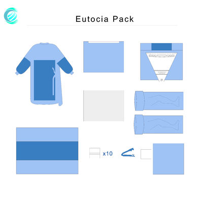 Tıbbi Tek kullanımlık Steril Cerrahi Doğum Paketi