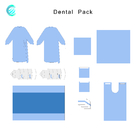 OEM Tek Kullanımlık Dental İmplant Örtü Paketi Steril Cerrahi Kit Genel Örtü Seti