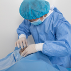 Hastane Tıbbi Tek Kullanımlık Oftalmik Kit Steril Cerrahi Laparotomi Örtü Paketi