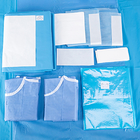 Yüksek performans için buhar sterilizasyonu ile tek kullanımlık steril cerrahi paketler