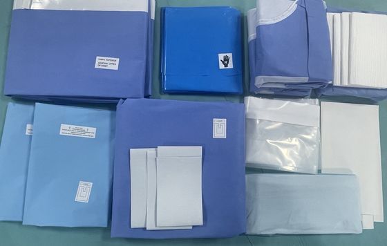Steril ameliyat alt ekstremite ve kalça paket prosedürü perdeler seti