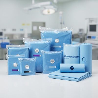 Sterile Surgical Packs in Various Sizes with Multiple Sterilization Methods and Disposable Patient Drapes
