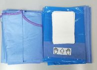 Tüp Tutucu El Havluları Tek Kullanımlık İzolasyonlu Dikey Özel Cerrahi Paketler