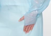 Su Geçirmez Plastik Başparmak Döngüsü İzolasyon Elbisesi CPE Önlük Önlüğü Cerrahi Aksesuarlar