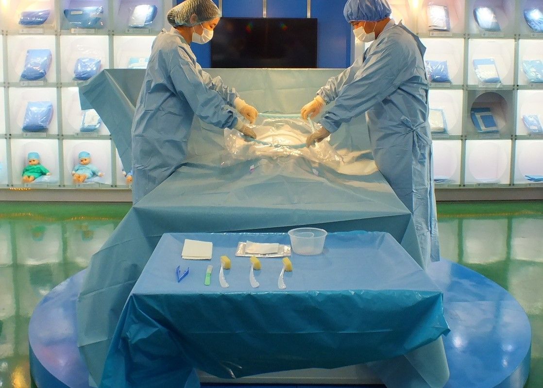 EO Gazlı Steril C Bölümü Tek Kullanımlık Cerrahi Örtüler