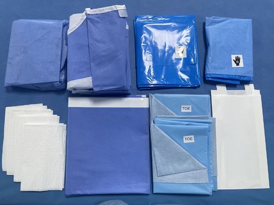 Tek kullanımlık Uroloji Litotomi Paketi Kistoskopi Prosedür Cerrahi Set