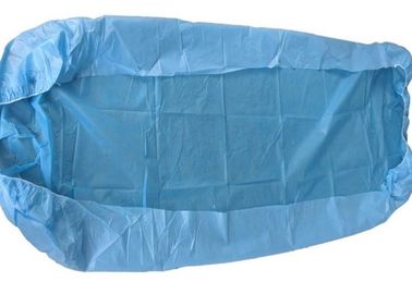 Elastik Gömme Çarşaf ile Klinik Tek Kullanımlık Cerrahi Örtüler Mavi Yatak Örtüleri